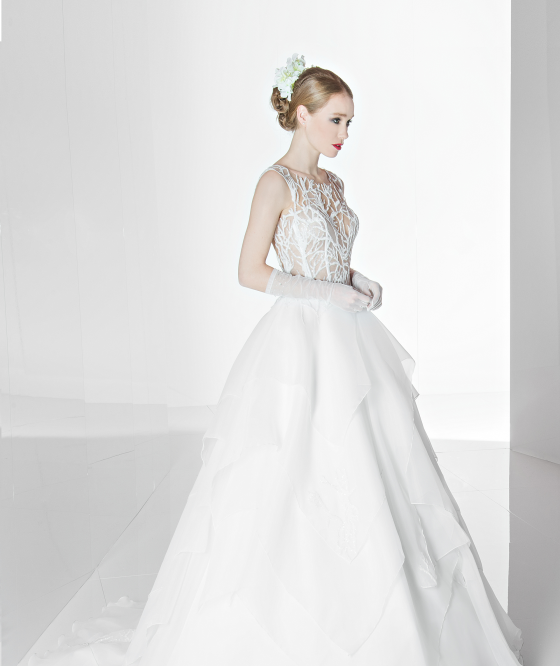 abito da sposa L364